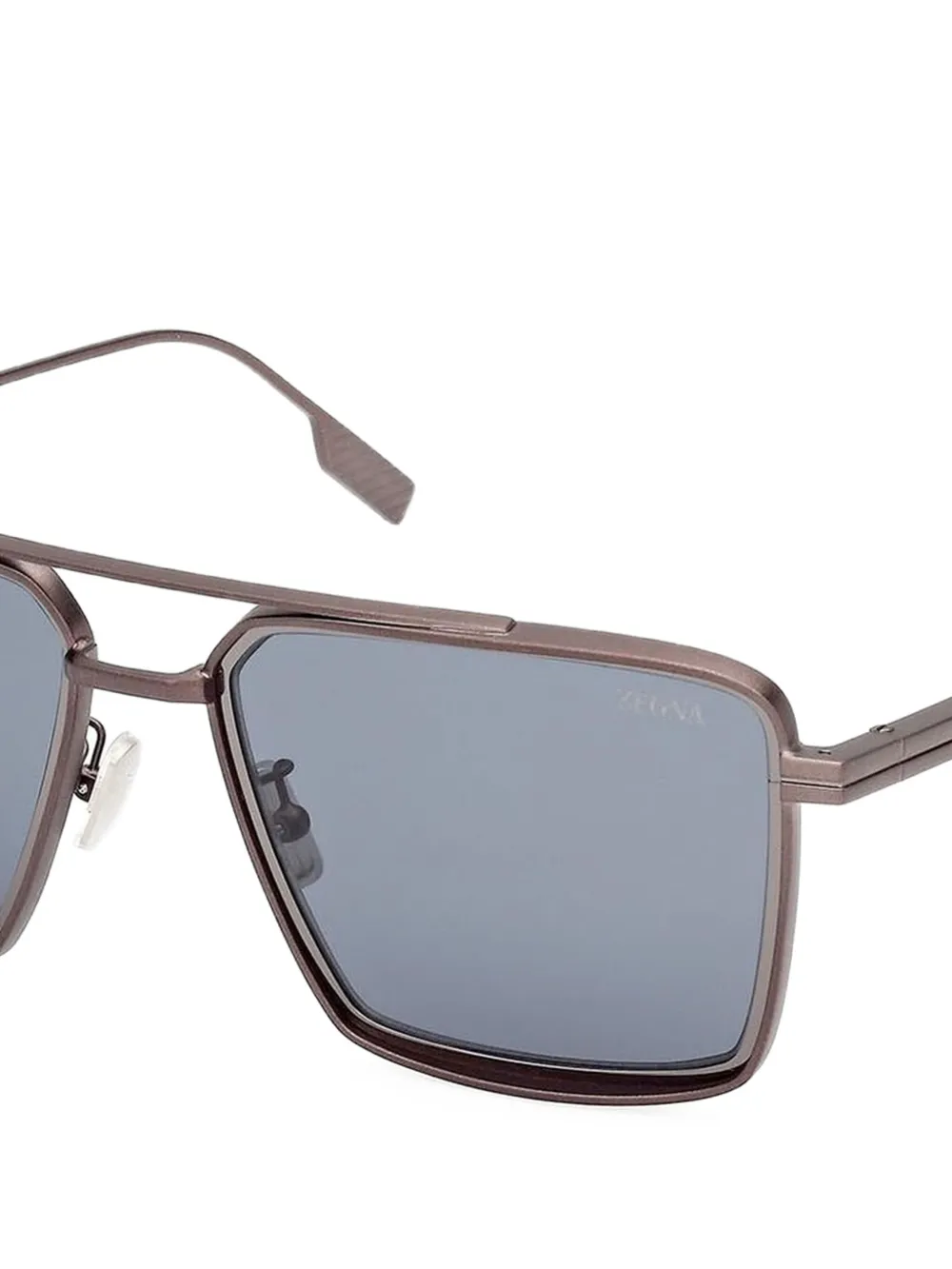 Zegna square pilot sunglasses | Image 2