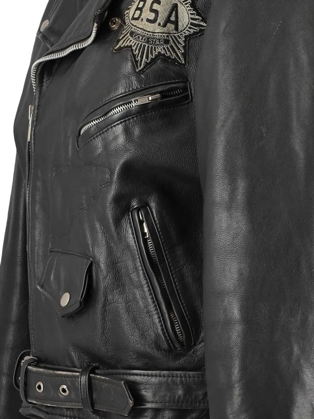 Bosa leather biker jacket | Image 2