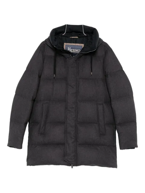 Herno quilted hooded puffer jacket