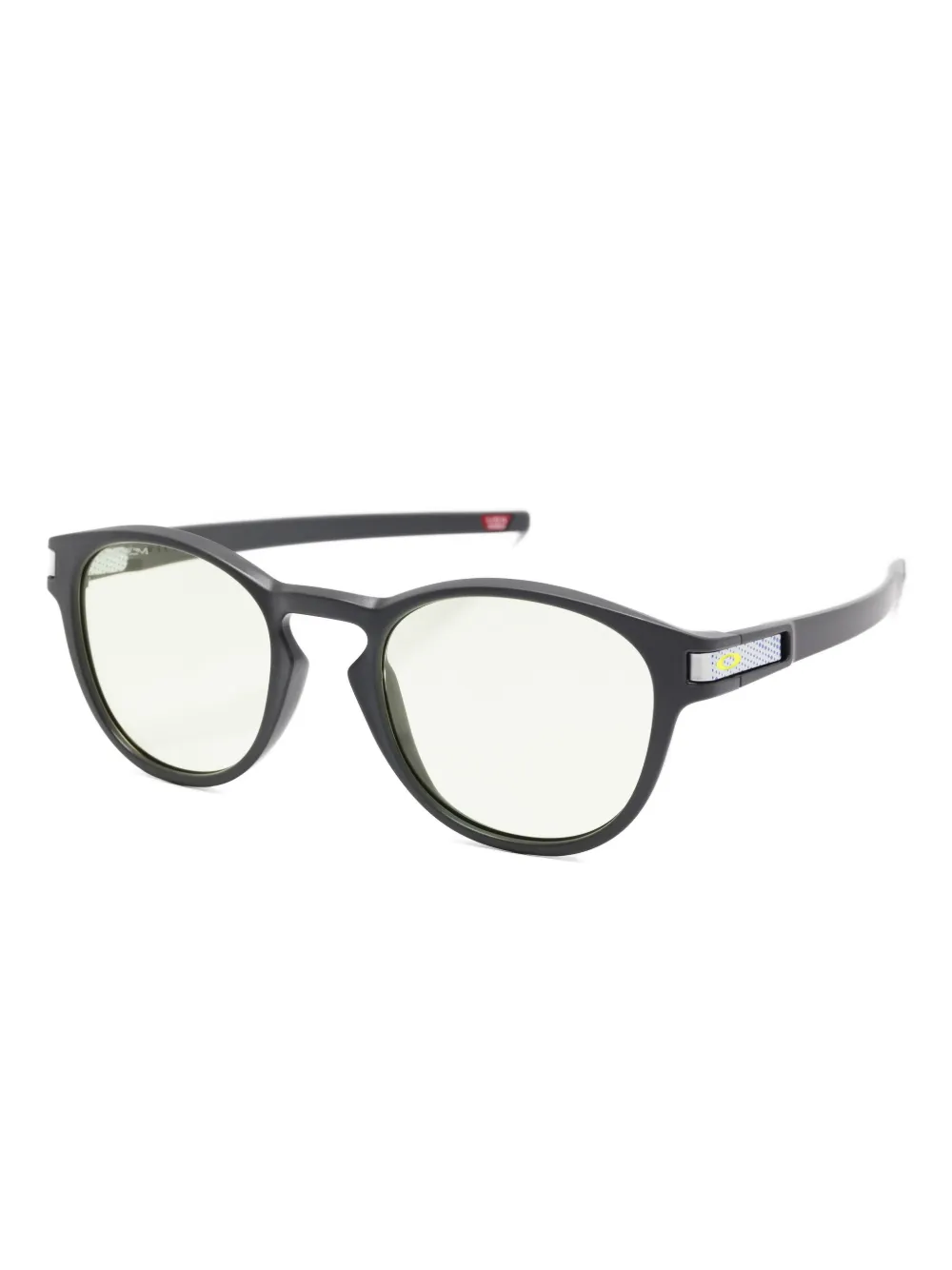 Oakley Zonnebril met rond montuur Zwart