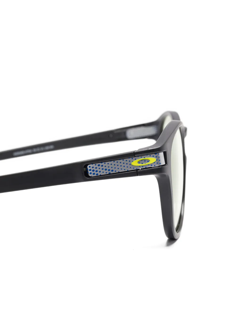 Oakley Zonnebril met rond montuur Zwart