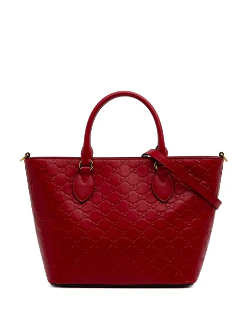 Gucci Pre-Owned شنطة عملية 'غوتشيسيما كونفيرتبل توت' صغيرة بحمالة كتف 2016-2025