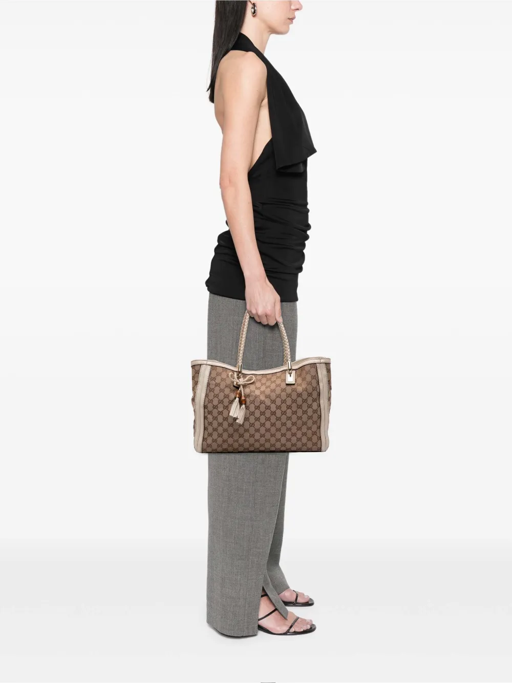 Gucci Pre-Owned 2016-2025 Medium GG Canvas Bella tote bag | Pre-Owned | Image 2