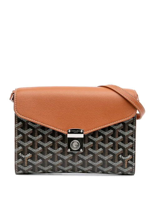 Goyard Pre-Owned Goyardine Chypre Wallet Pouch 斜挎包（2024年典藏款）