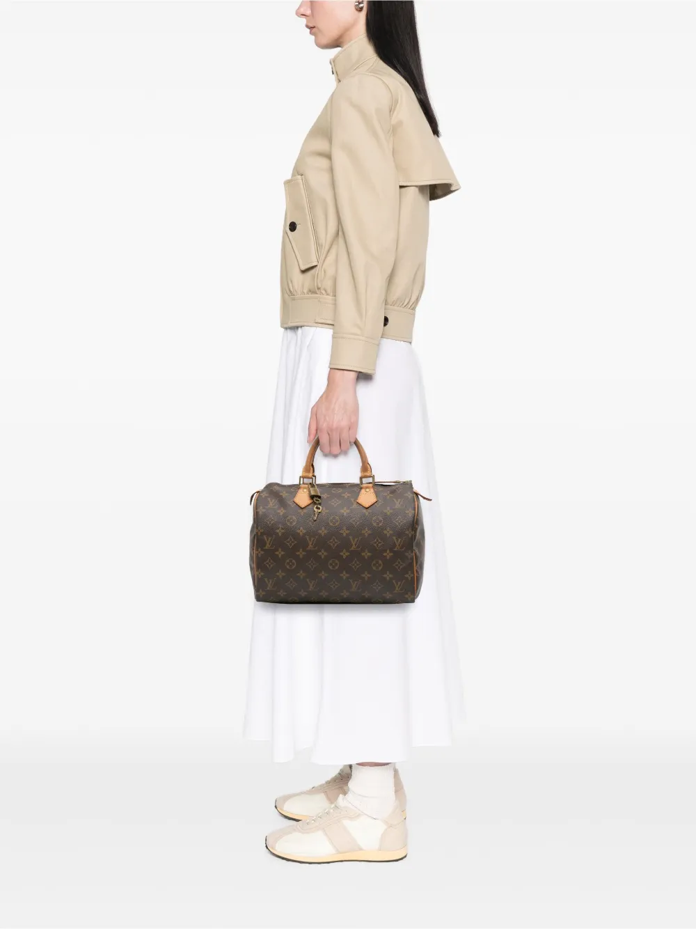 Louis Vuitton Pre-Owned 2007 Monogram Speedy 30 boston bag | Pre-Owned | Image 2