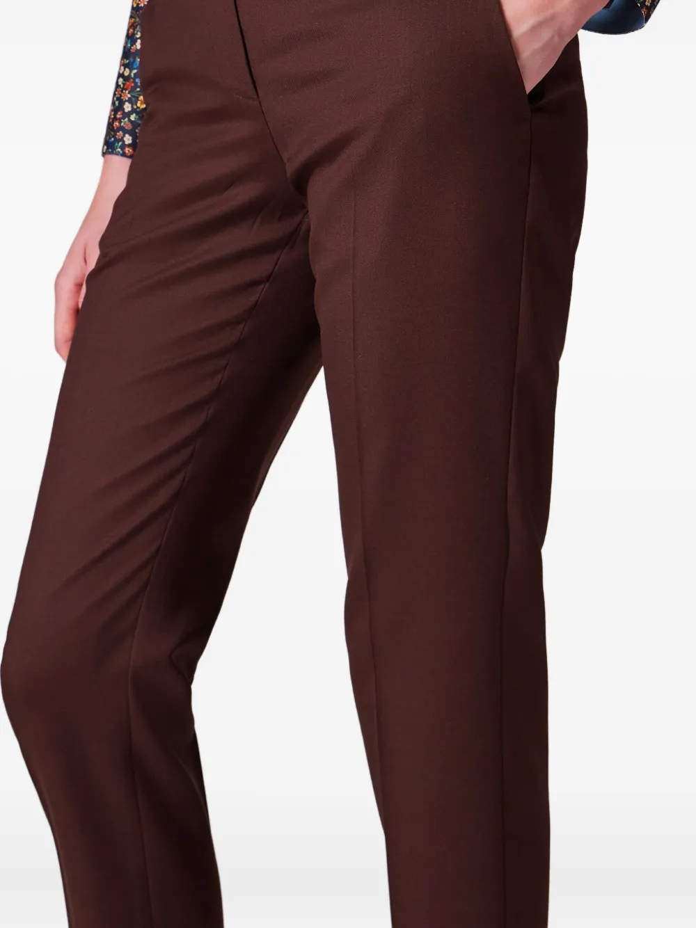 Paul Smith Pleat-detail Tailored Trousers In Red