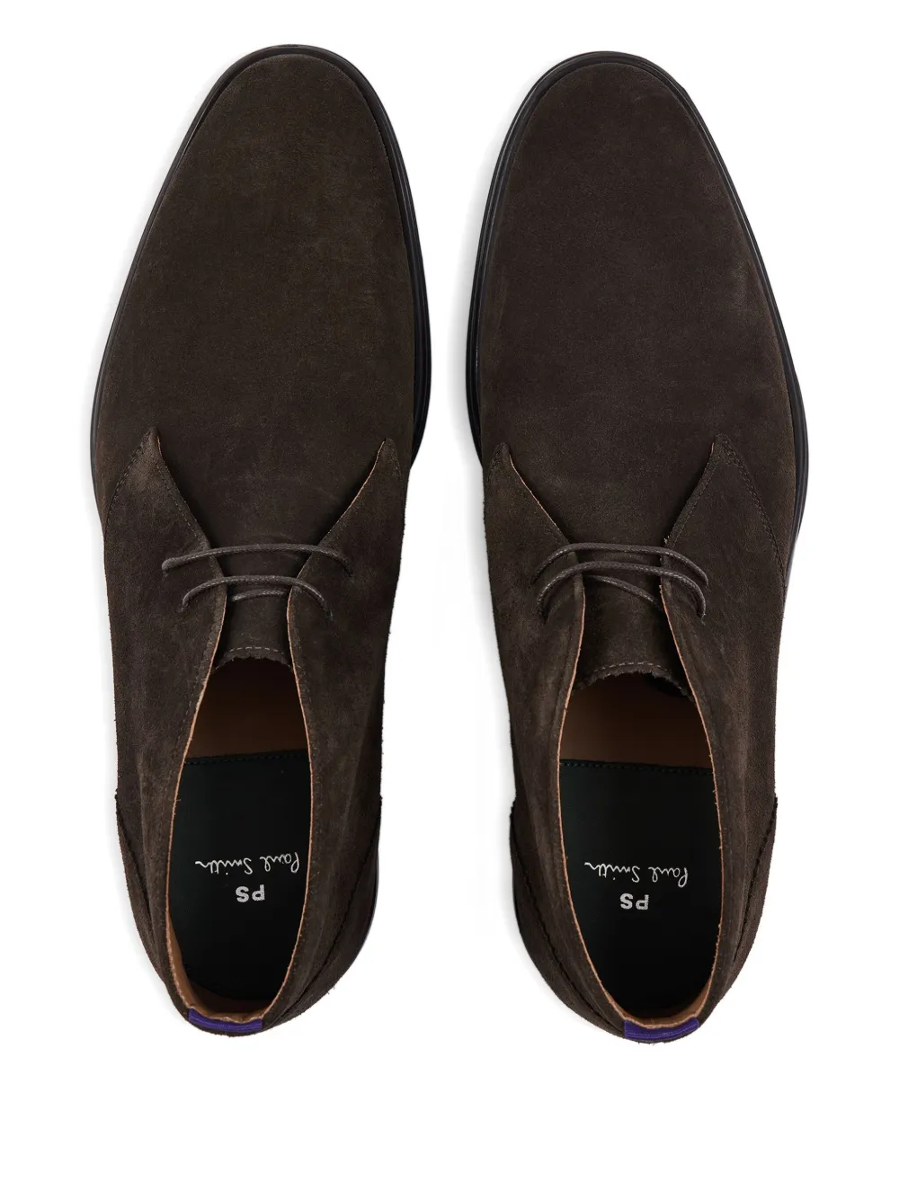 PS Paul Smith Suède desert boots Bruin
