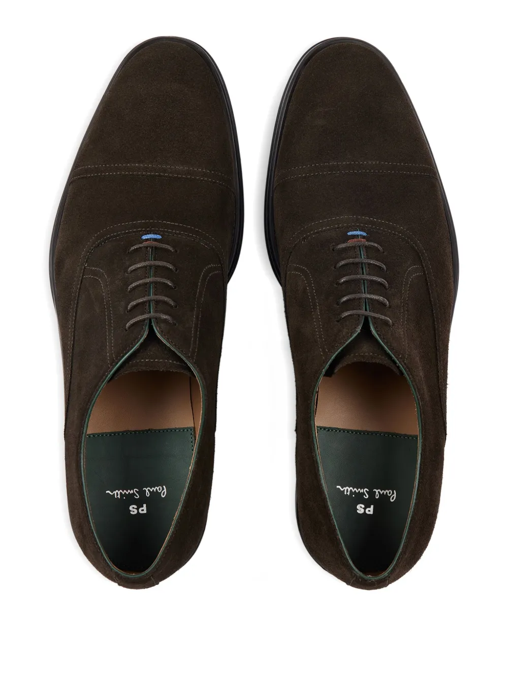 PS Paul Smith Suède Oxford schoenen Bruin
