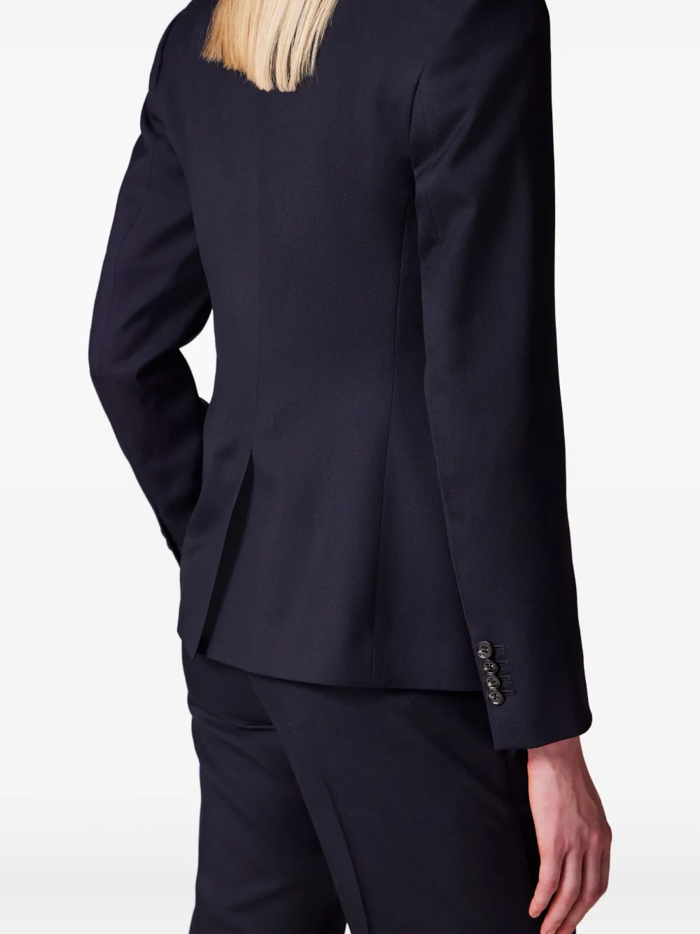 Paul Smith Button Blazer In Black