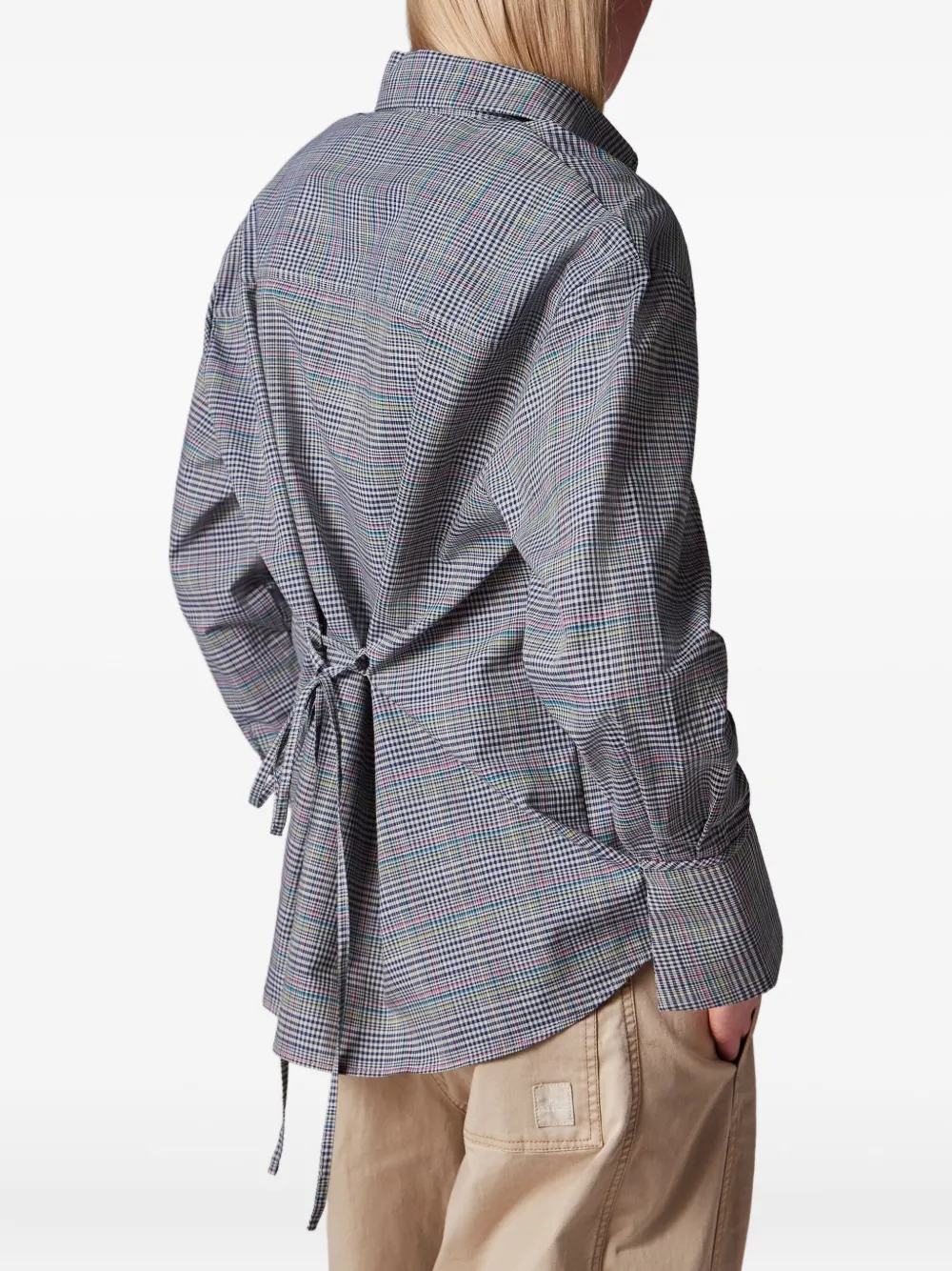  Ps Paul Smith Checked Shirt - Grey 