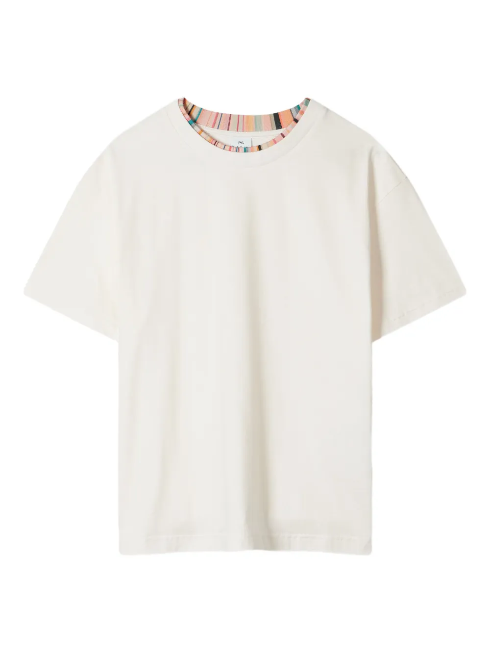 PS Paul Smith playera con ribete a rayas | neutro | Image 1