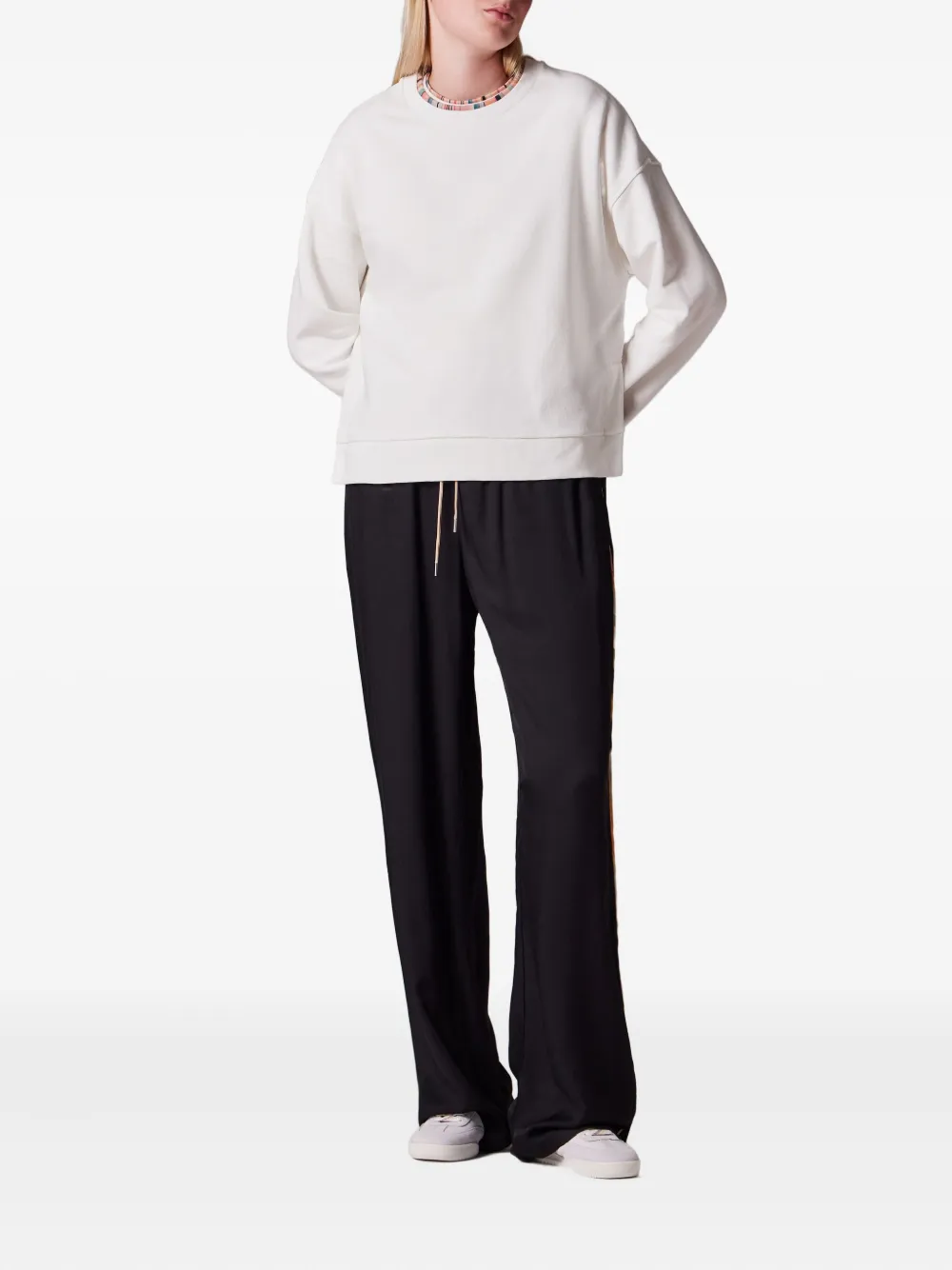 Ps By Paul Smith Drawstring-fastening Trousers In Black