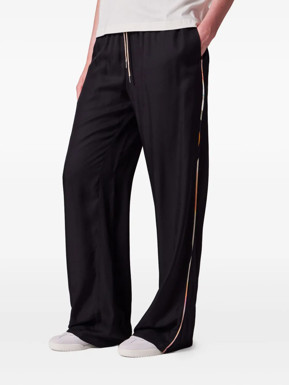 Ps By Paul Smith Drawstring-fastening Trousers In Black