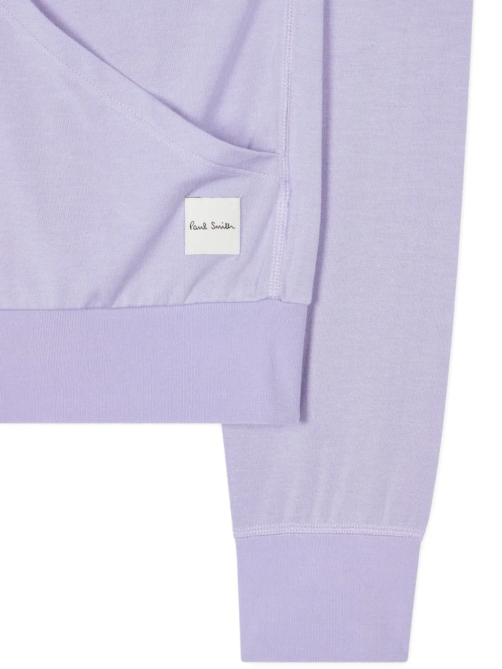 Paul Smith Zip Hooded Loungewear In Purple