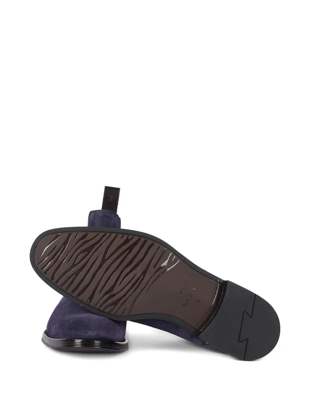 PS Paul Smith Suède Chelsea laarzen met elastische vlakken Blauw