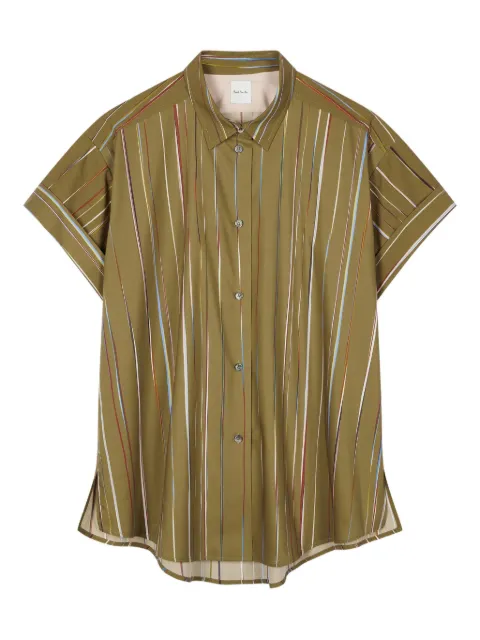 Paul Smith camisa con motivo de rayas y botones
