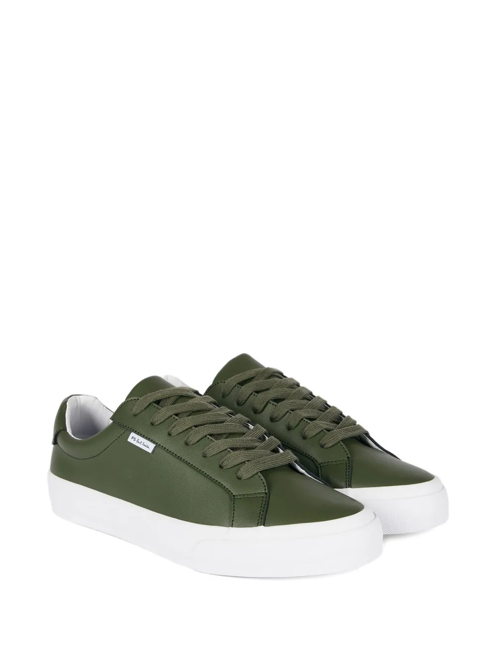 PS Paul Smith Leren sneakers Groen