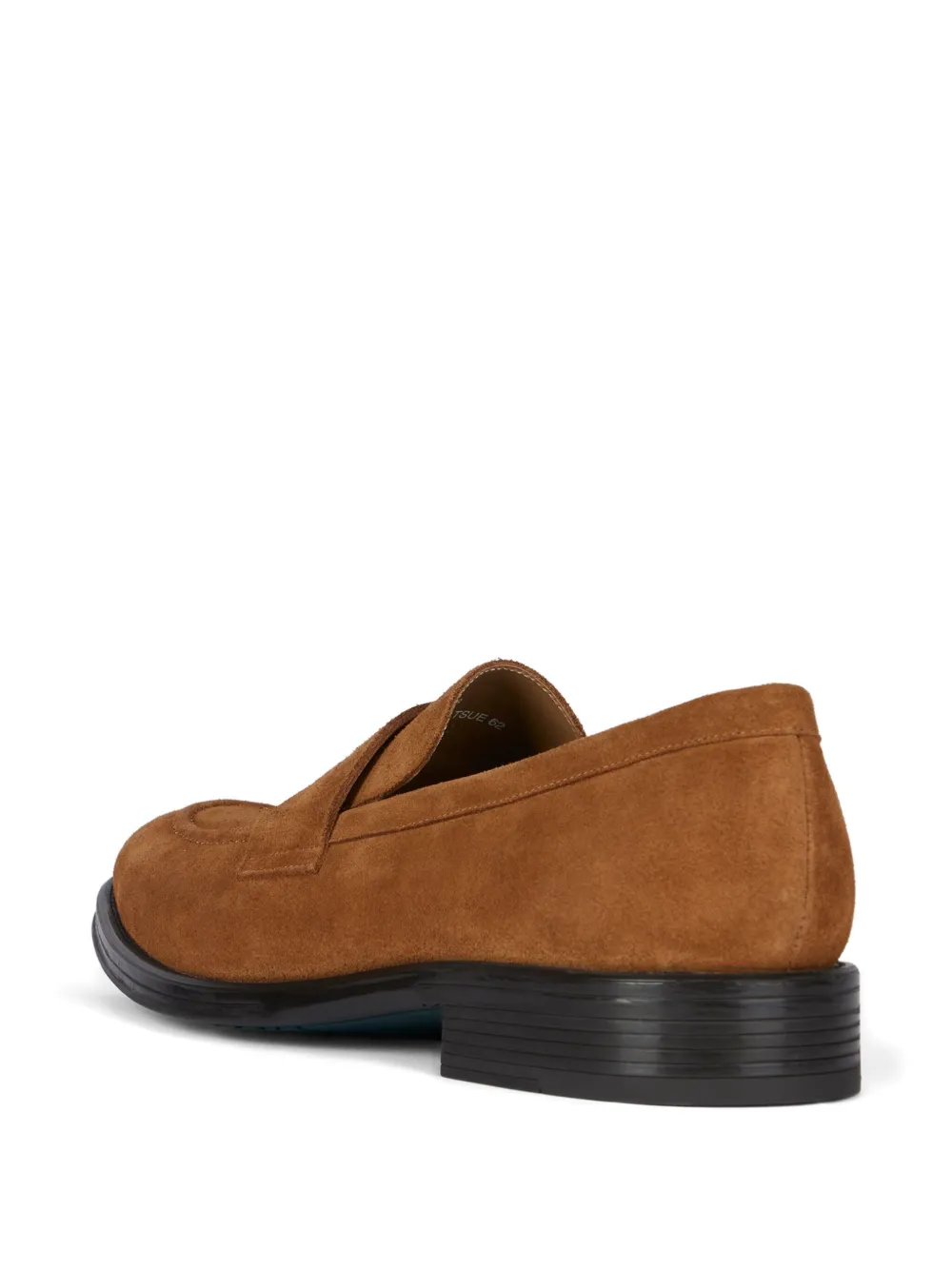 PS Paul Smith Loafers met suède vlakken Bruin