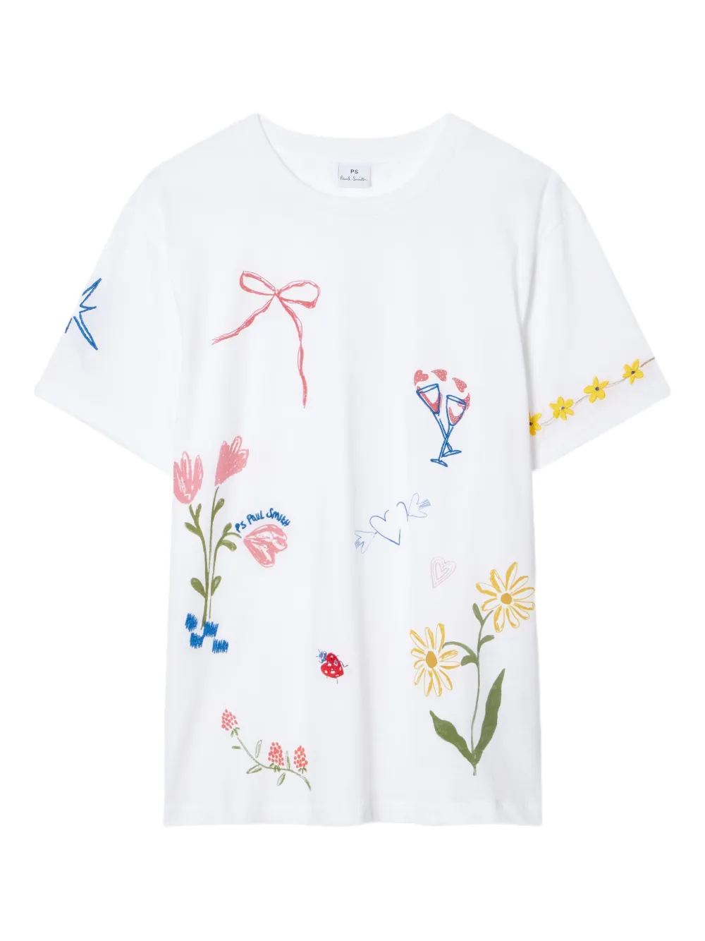 PS Paul Smith playera con detalle gráfico | blanco | Image 1