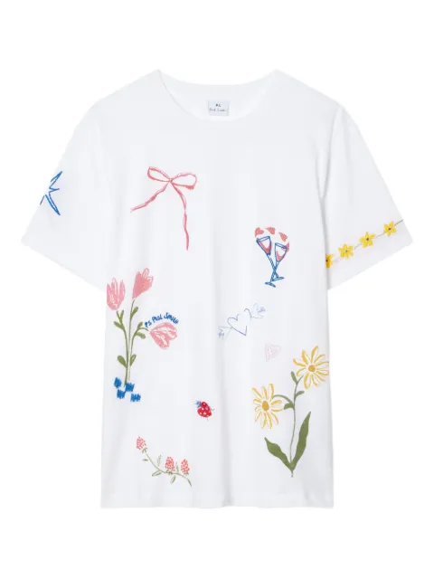 PS Paul Smith playera con detalle gráfico