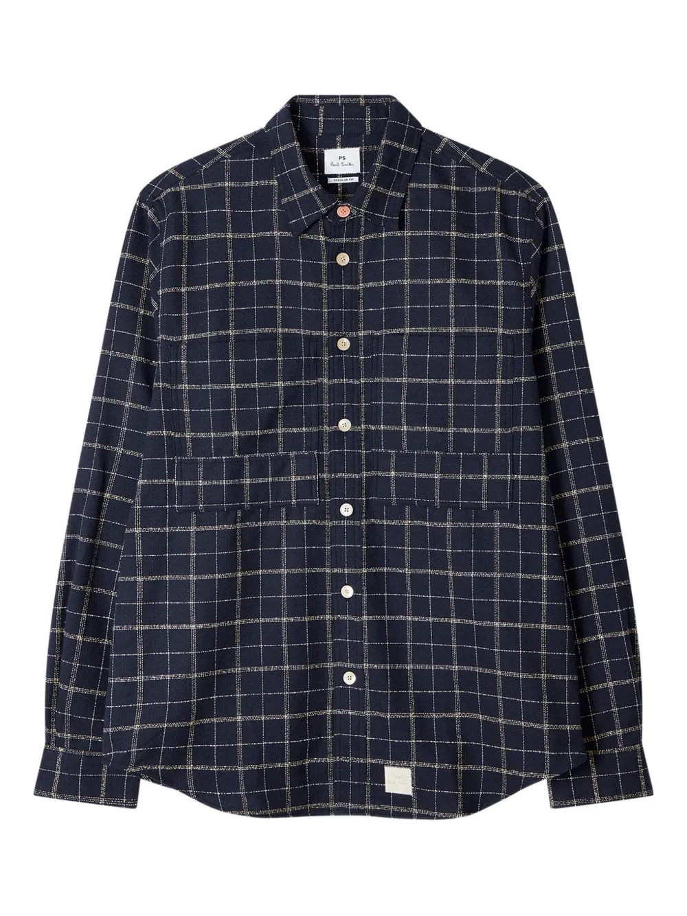 PS Paul Smith check pocket shirt | Blue | Image 1