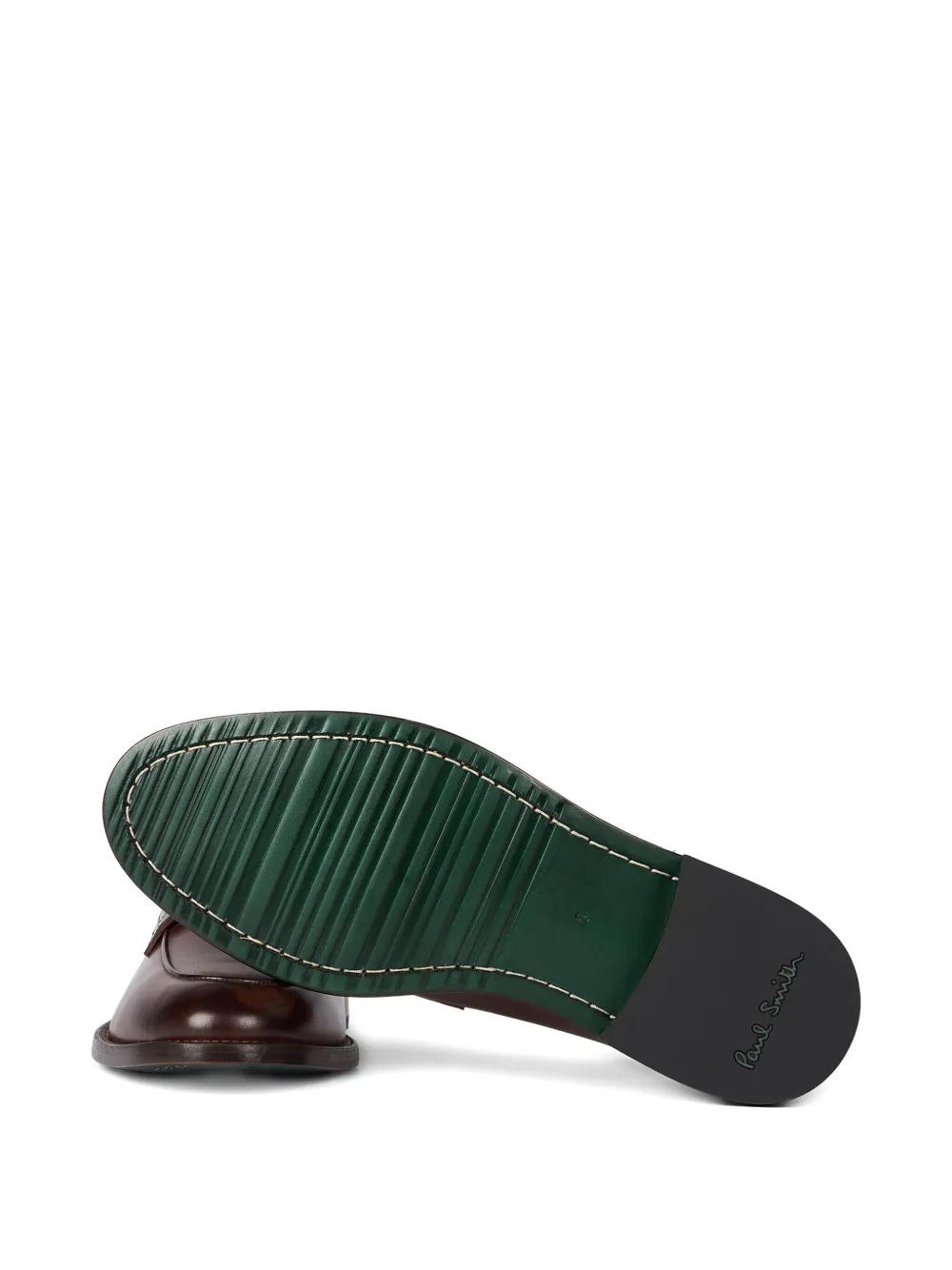 Paul Smith Leren loafers Bruin
