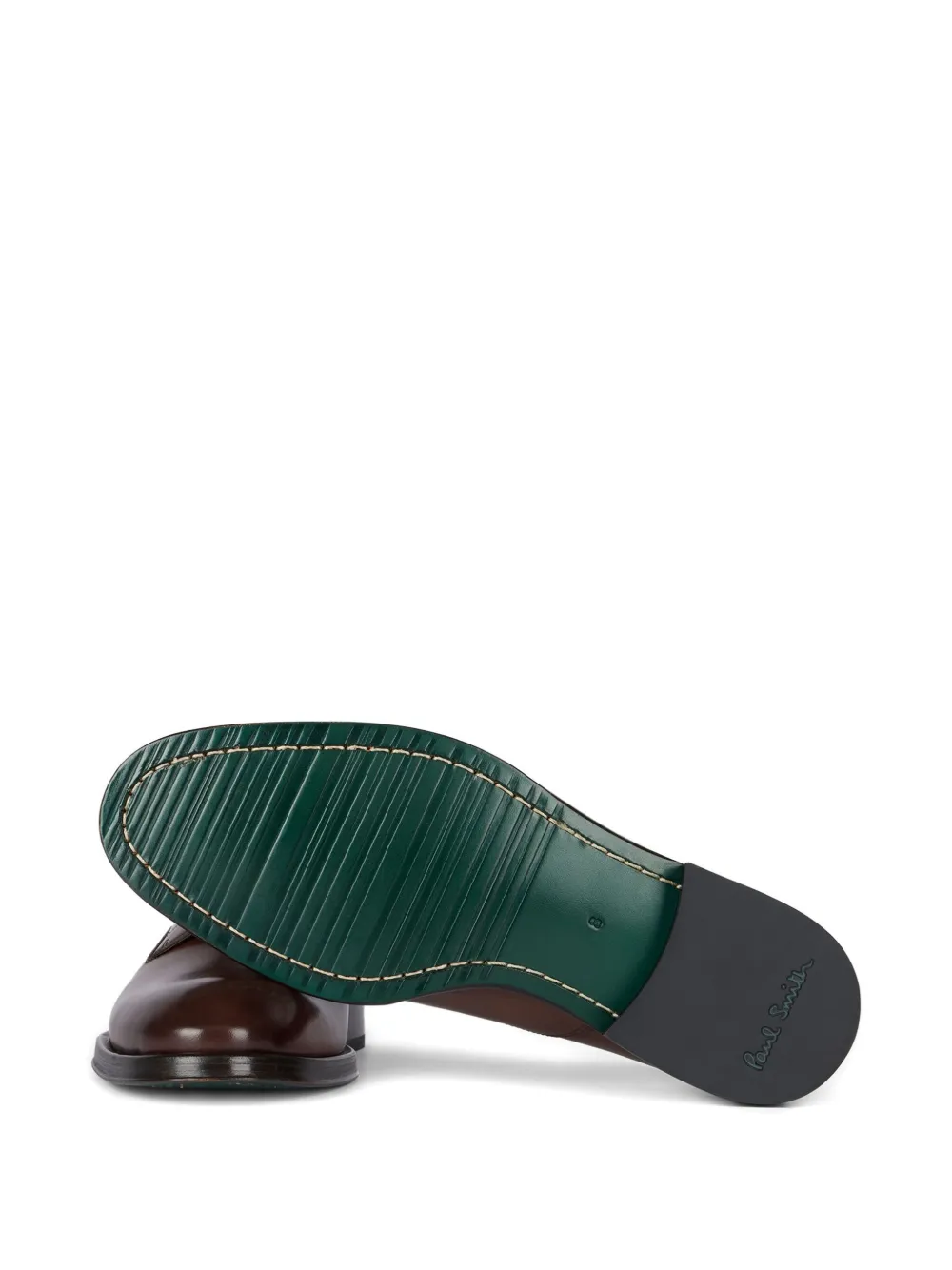 Paul Smith Leren Derby veterschoenen Bruin