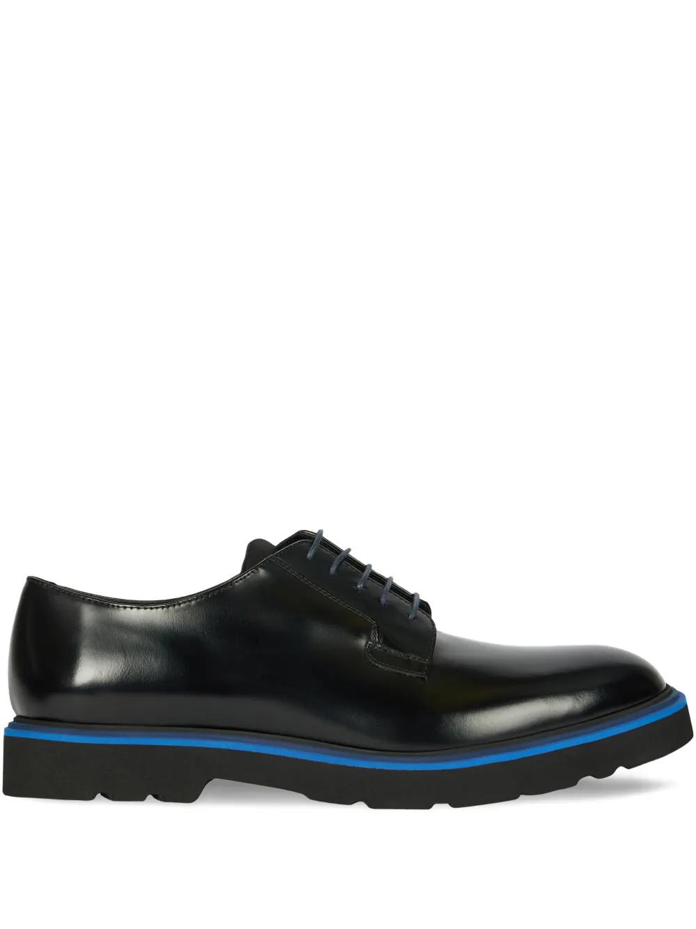 Paul Smith Derby veterschoenen met plateauzool Zwart