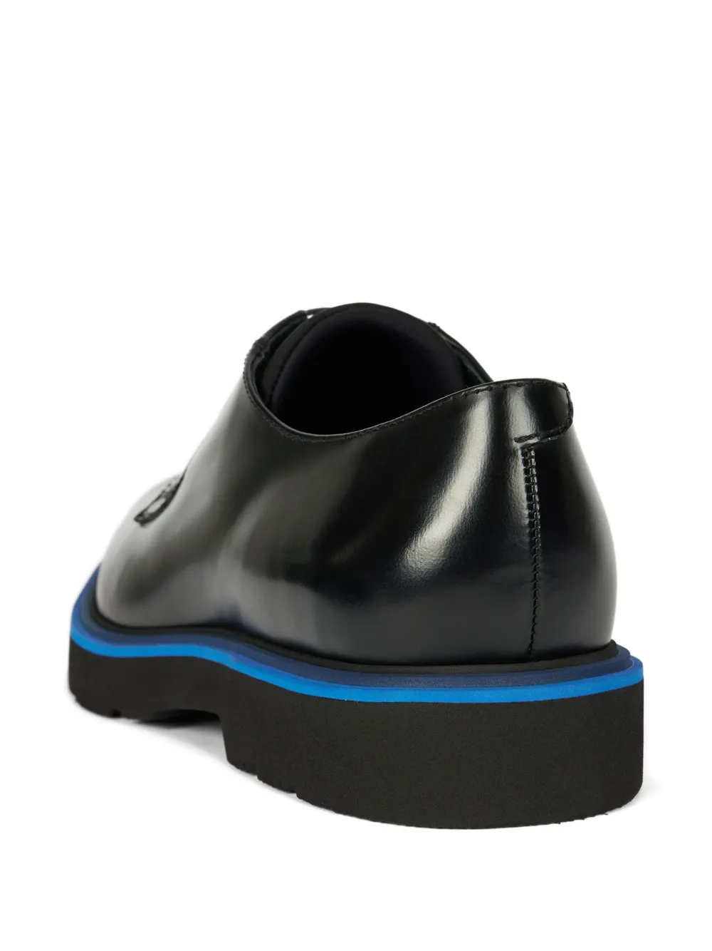 Paul Smith Derby veterschoenen met plateauzool Zwart