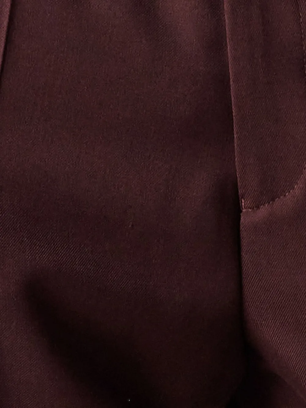 Paul Smith Drawstring Pleated Trousers In Burgundy