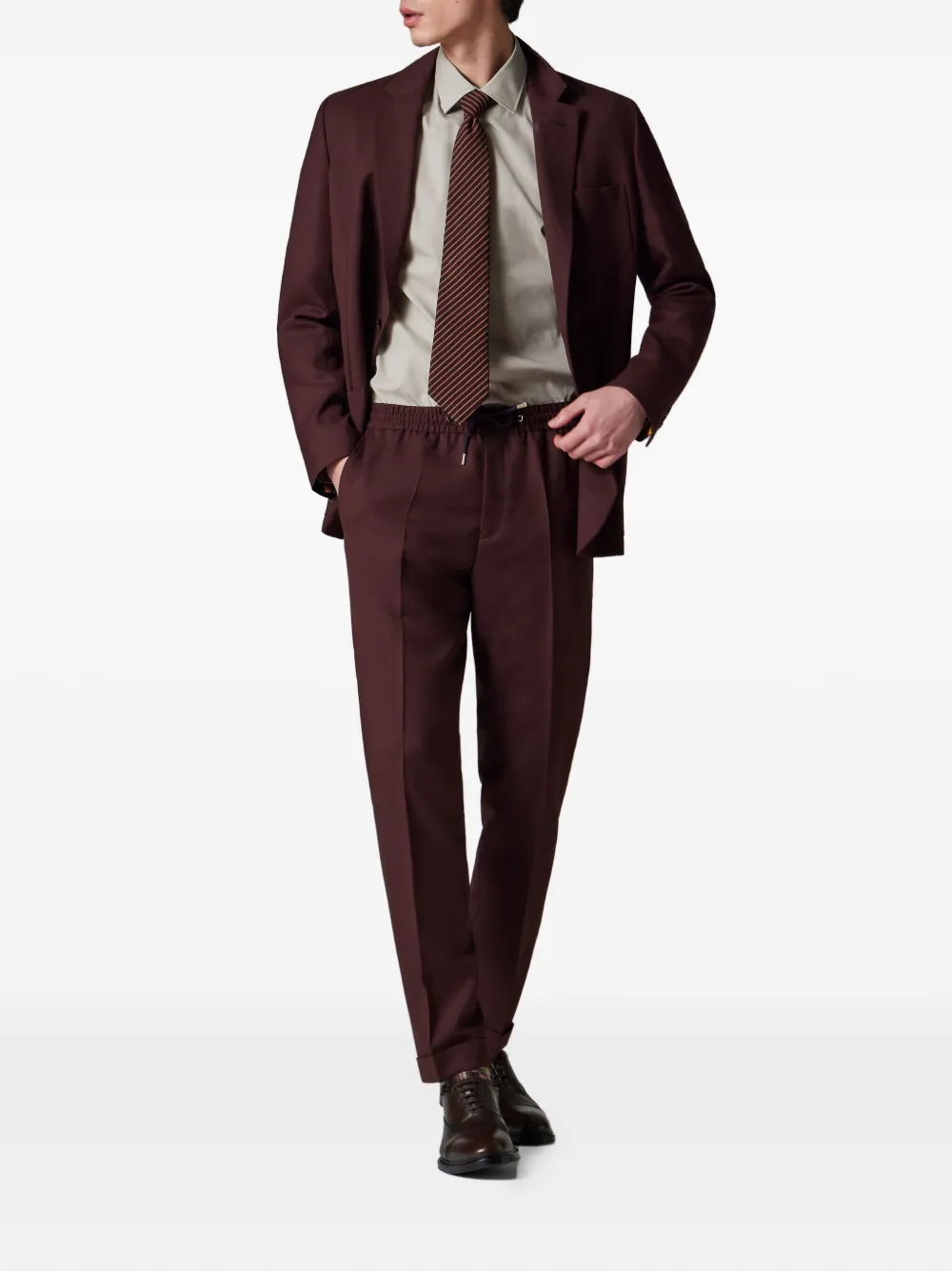 Paul Smith Plooibroek met trekkoord - Rood