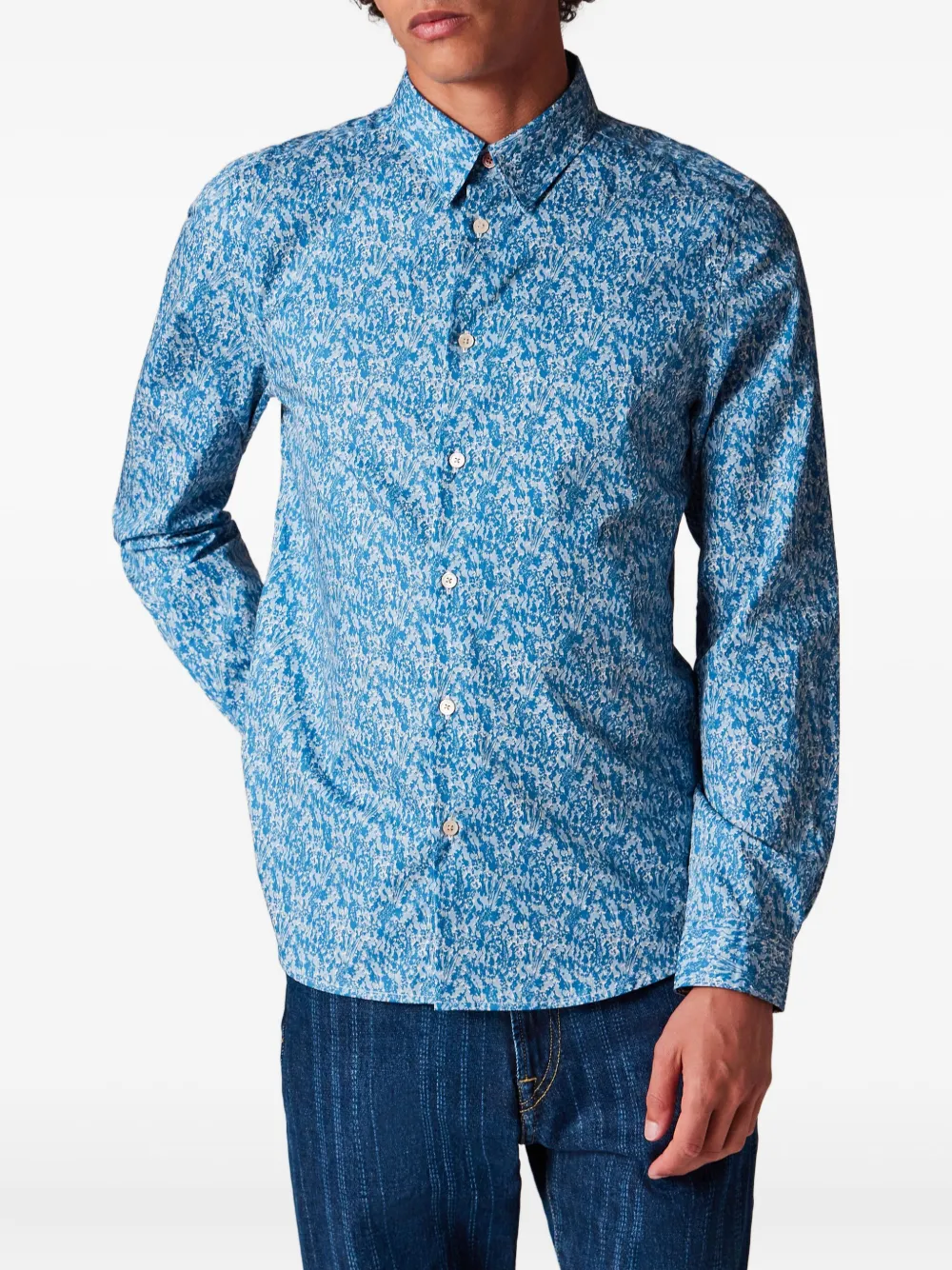 Yarrow Buttoned Floral Shirt