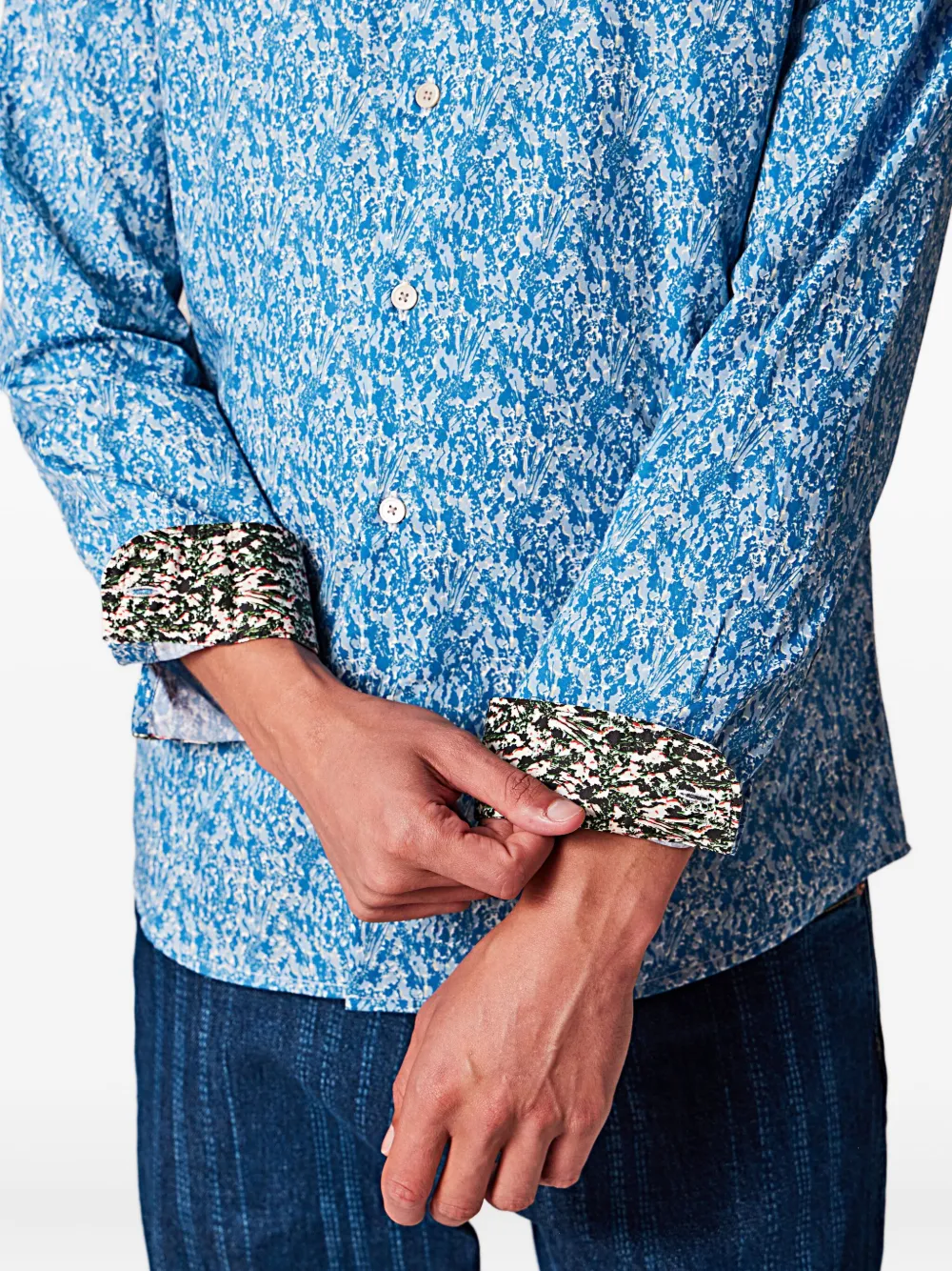 Yarrow Buttoned Floral Shirt