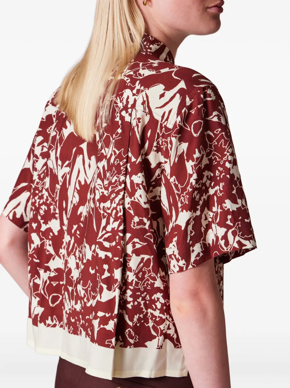  Paul Smith Floral Buttoned Shirt - Red 