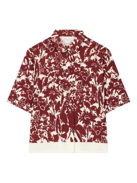 Paul Smith floral buttoned shirt
