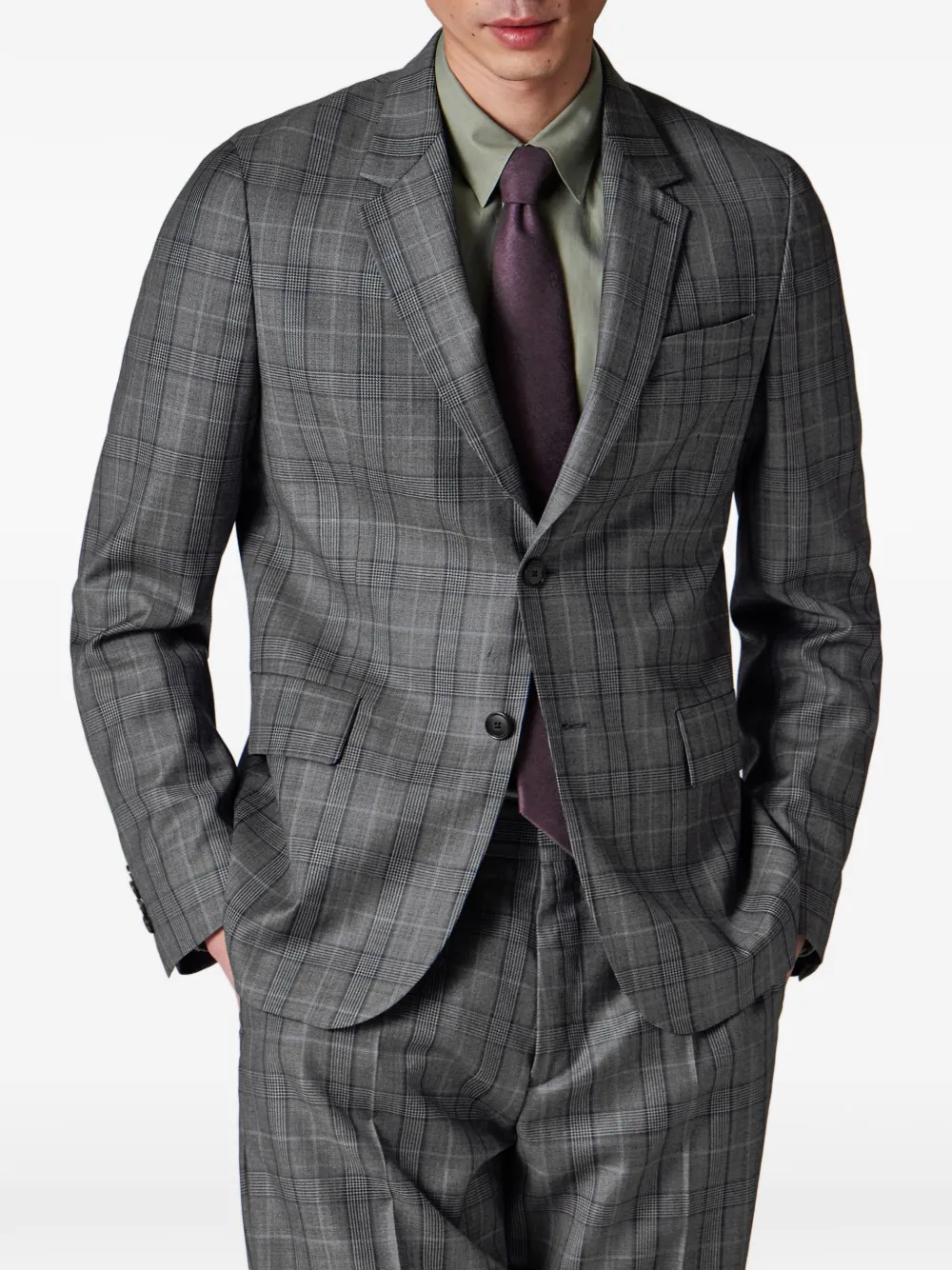 Paul Smith check single-breasted blazer | Blazere | Image 2