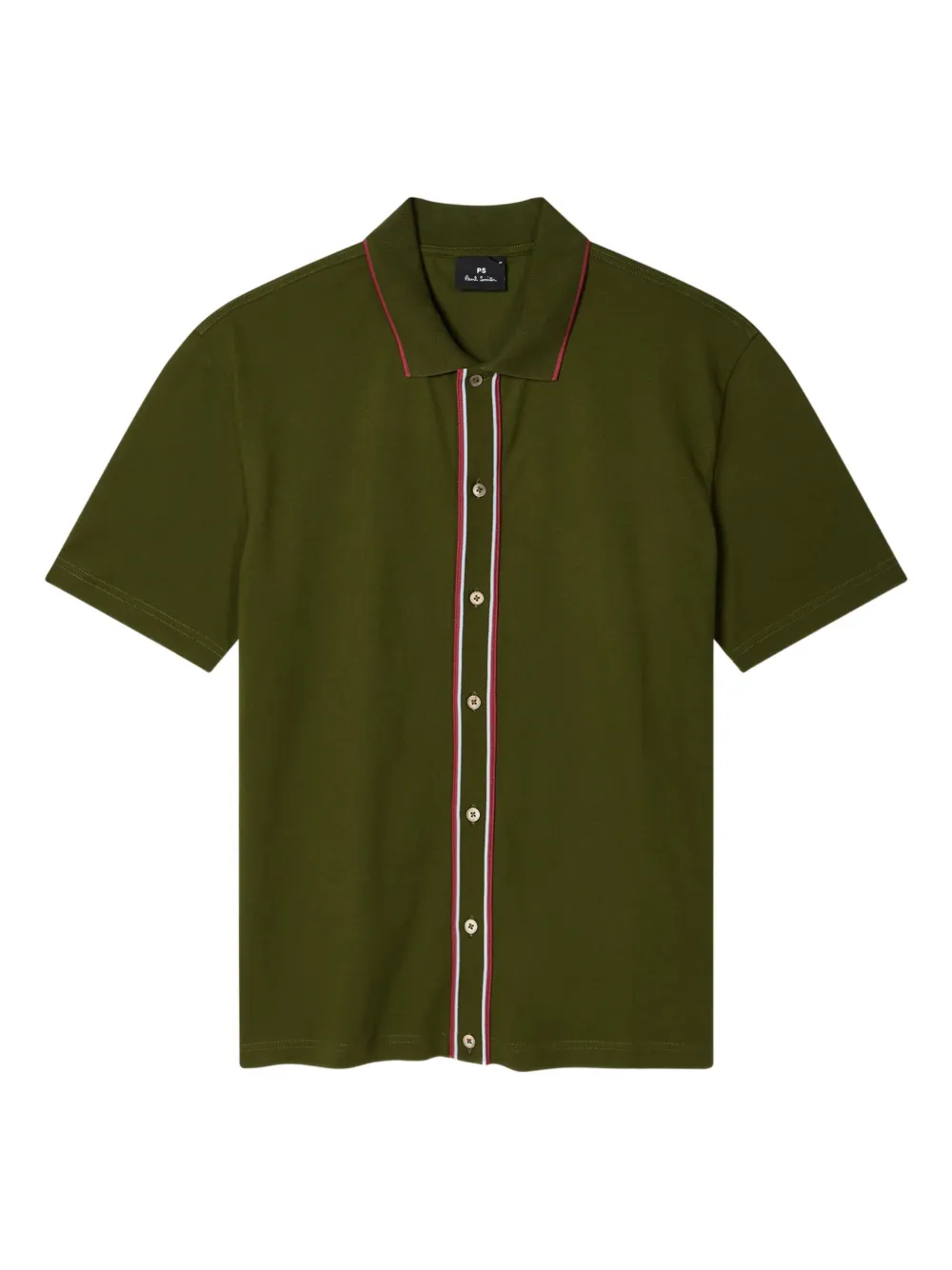 PS Paul Smith camisa con detalle de rayas | verde | Image 1