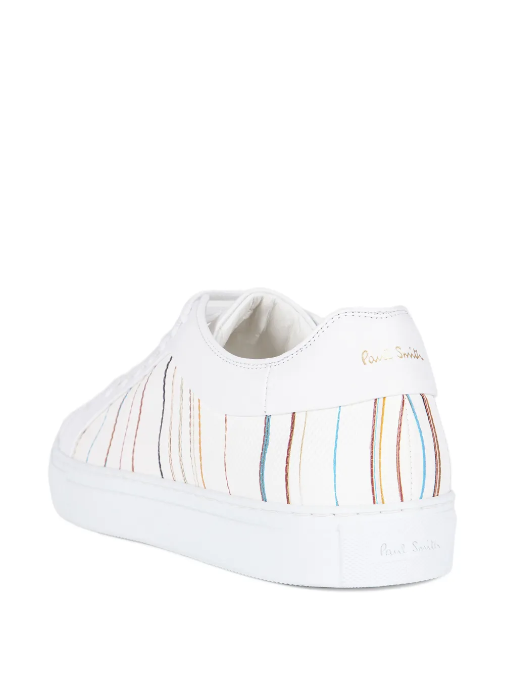 Paul Smith Low-top sneakers met krijtstreep Wit