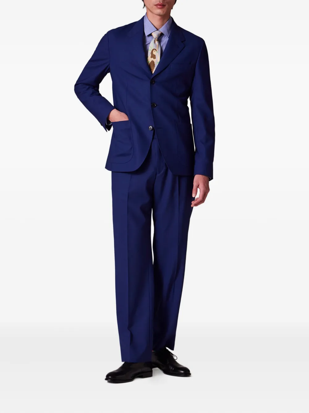 Paul Smith Overhemd met gingham ruit - Blauw