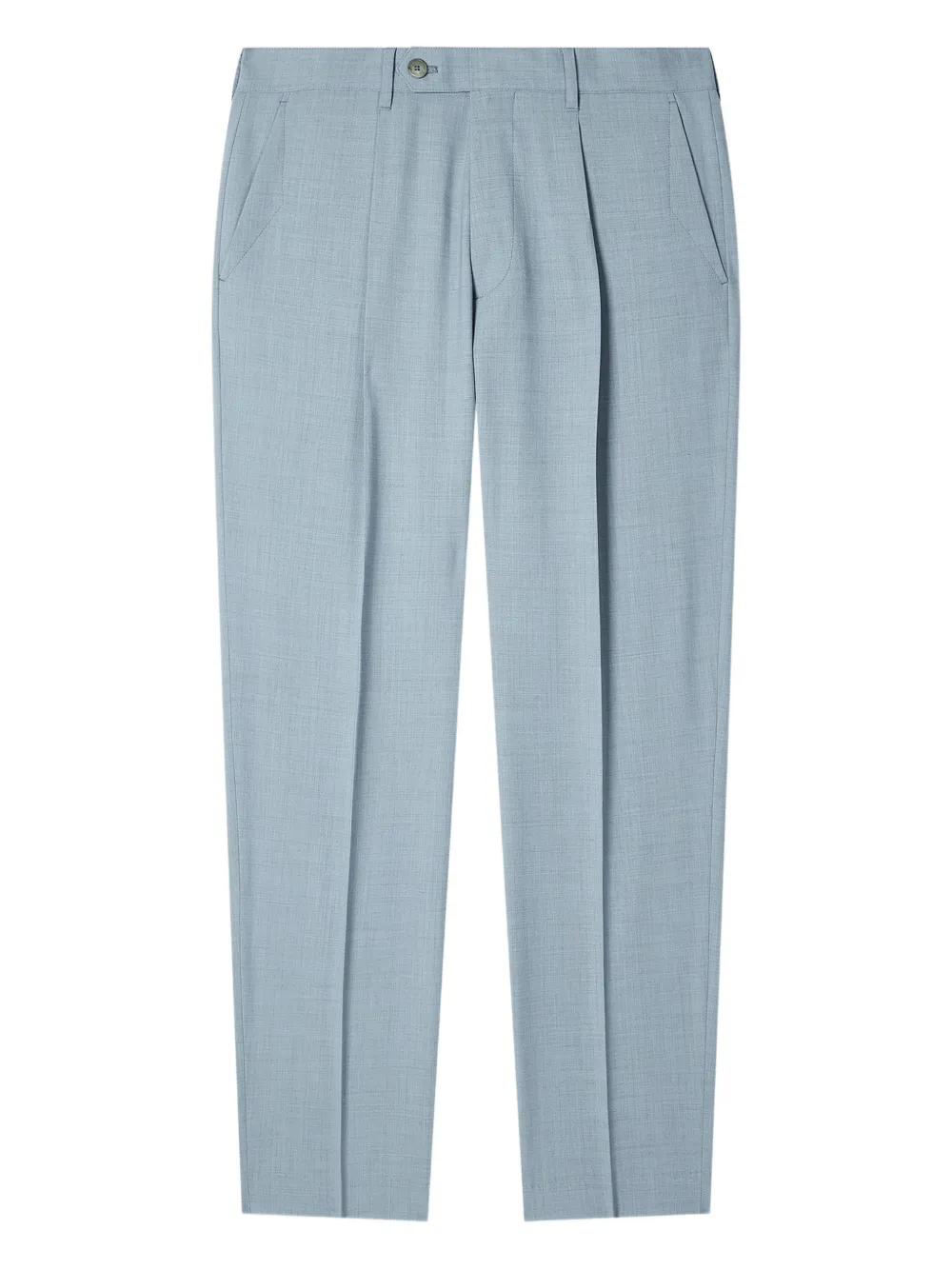 Paul Smith button-fastening pleated pocket trousers | Blue | Image 1