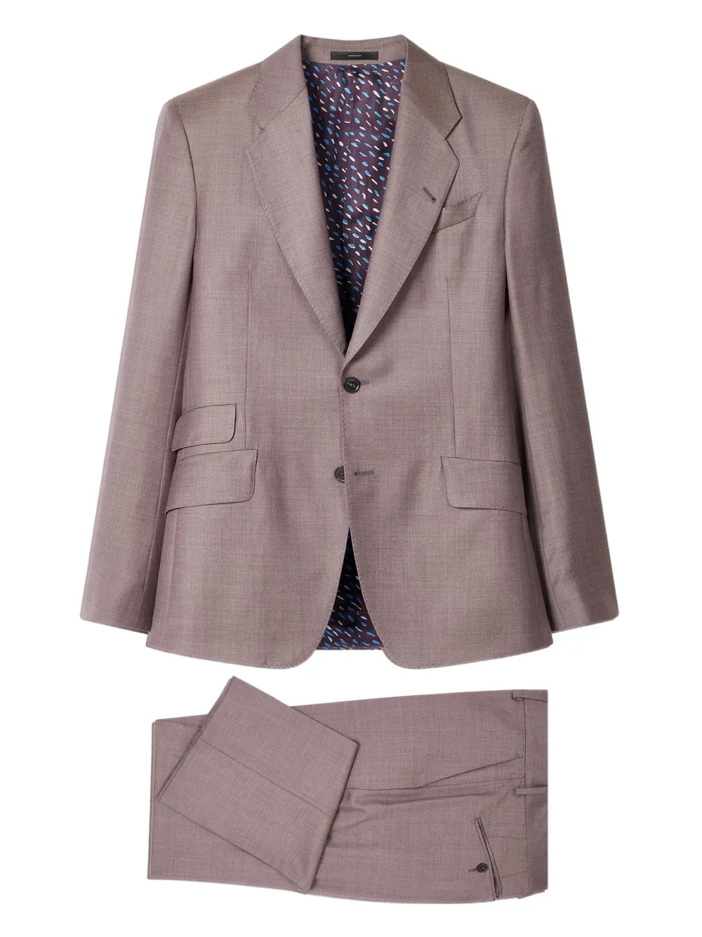 Paul Smith traje con botones | morado | Image 1