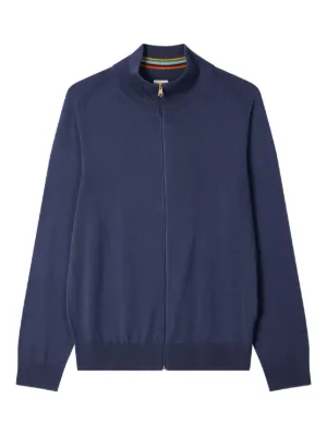 Courrèges Trucker Sweater | Blue | FARFETCH RO