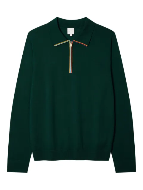 Paul Smith zip-up polo shirt