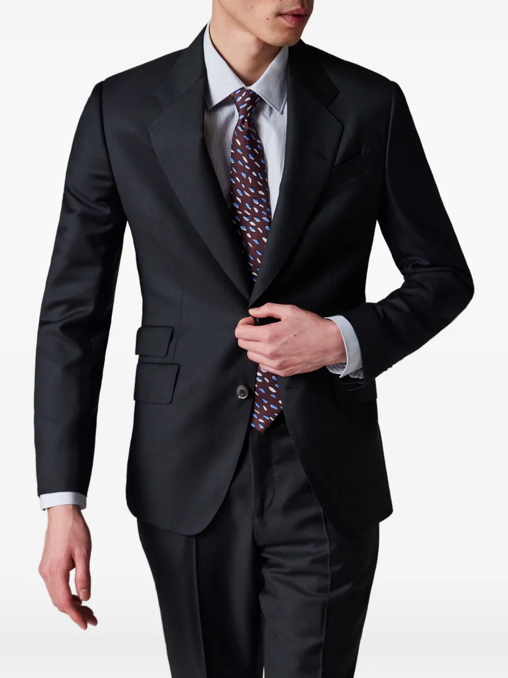  Paul Smith Wool Single-breasted Suit - Black 