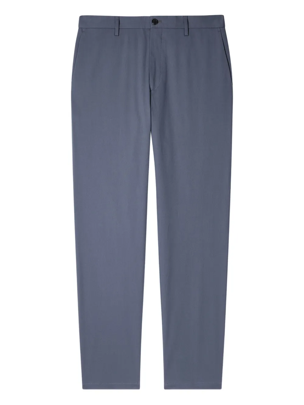 Paul Smith Pantaloni in cotone biologico con bottoni - Blu