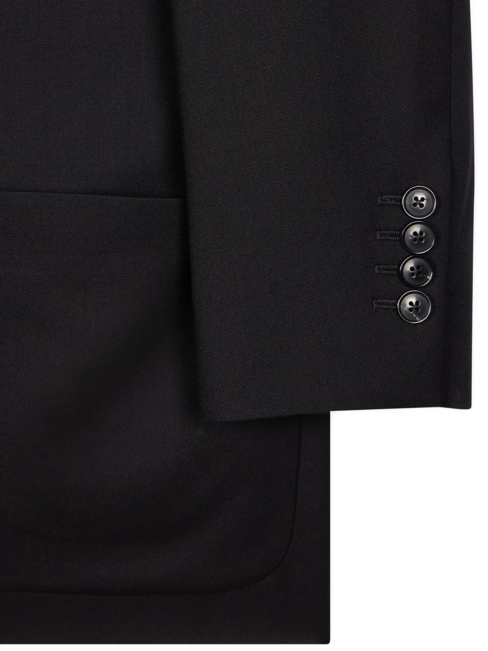 Paul Smith Blazer met enkele rij knopen Zwart