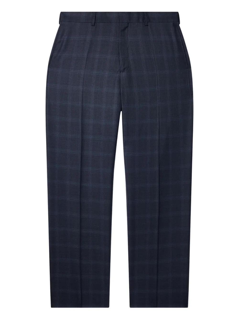 Paul Smith checked pleated trousers | Blue | Image 1