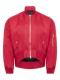 JW Anderson boxy zip-front bomber jacket - Red
