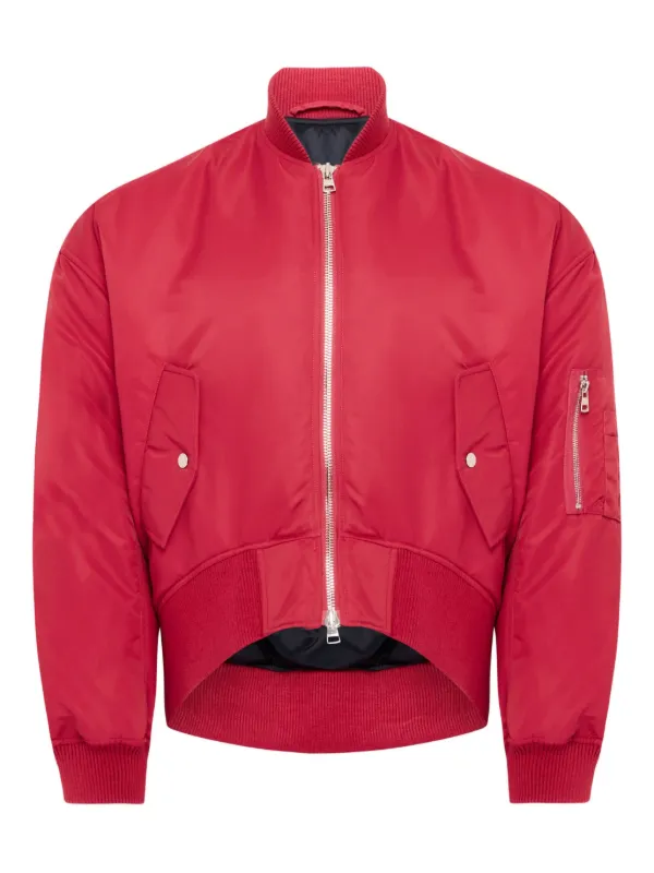 JW Anderson ボンバージャケット | レッド | FARFETCH JP