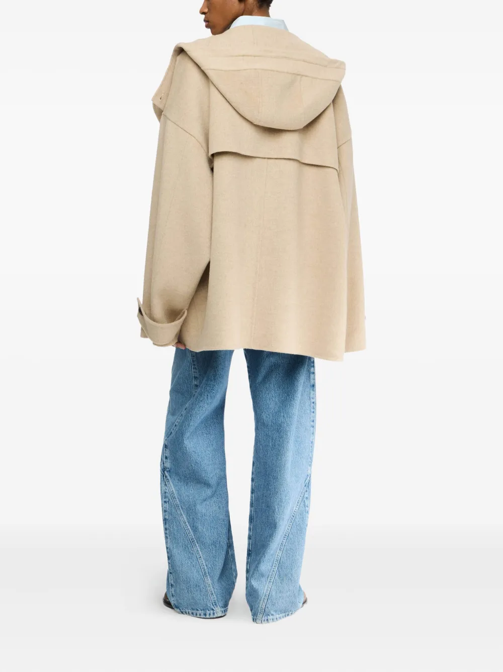 JW Anderson Jas met capuchon Beige